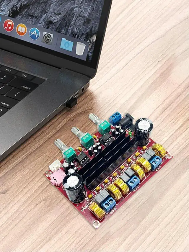 Main image of XH-M139 Digital Amplifier Board 2x50W 100W 2.1 Channel Audio Amplifier Board TPA3116D2 DC 12-24V 3 Sound Channels Energy Saving
