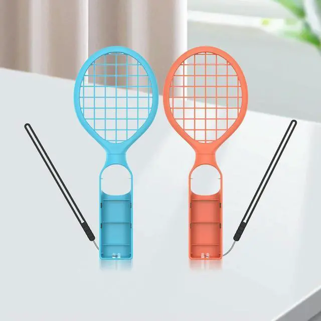 Alt view image 3 of 3 - 2PCS Tennis Racket for Switch 2 Handle Holder with Wrist Strap Controller Grips for Nintendo for Switch/OLED Joy-Con Controller