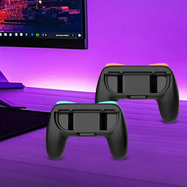 Alt view image 3 of 3 - 2 PCS Hand Grips for Nintendo Switch2 Joy-Con Game Controller Handle Grip ABS Game Controller Bracket Wear-resistant Grip Holder