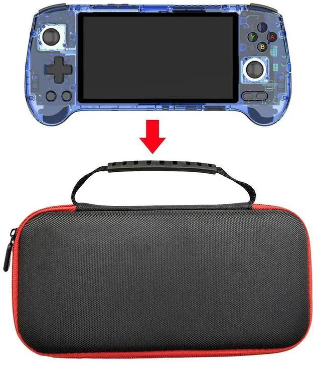 Main image of EVA Shockproof Hardshell Travel Case for Anbernic RG556 Game Console with Mesh Pocket for Accessories