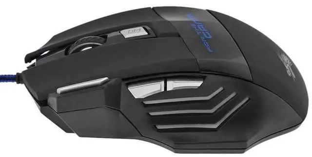 Main image of Adjustable USB Wired Optical Mice Gaming Mouse 7-Color Backlight 5500 DPI for PC Office Notebook Mice Mouse Pro Gamer