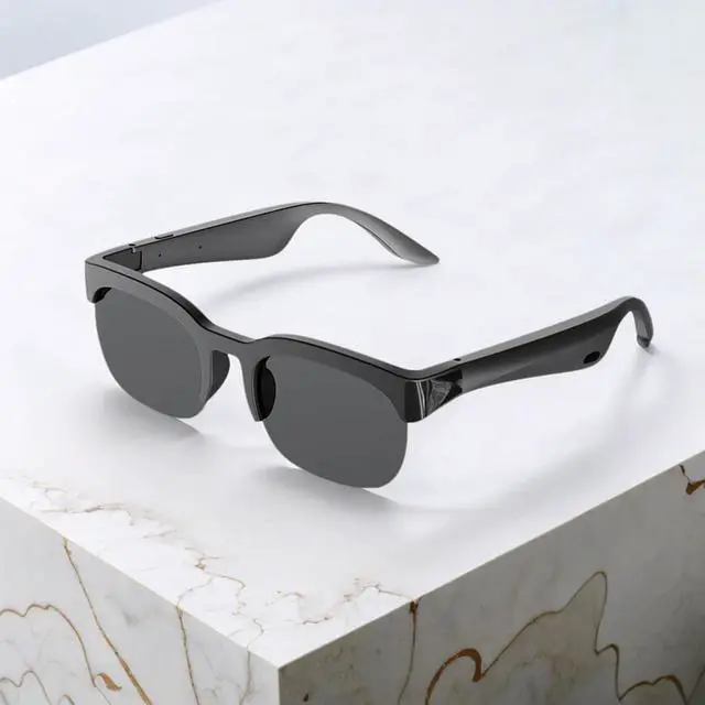 Alt view image 3 of 3 - Glasses with AI Translator Hands-Free Music & Calls BT Sunglasses UV Protection Audio Glasses for Men and Women