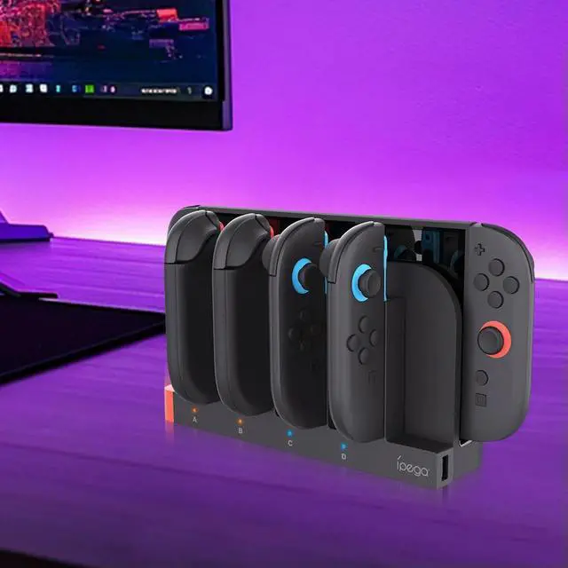 Alt view image 3 of 3 - Magnetic Controller Charger Stand Station Magnetic Charger Station for Nintendo Switch2 Joy-Con Accessories