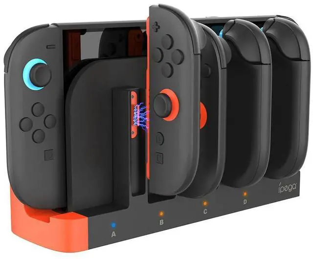Alt view image 2 of 3 - Magnetic Controller Charger Stand Station Magnetic Charger Station for Nintendo Switch2 Joy-Con Accessories