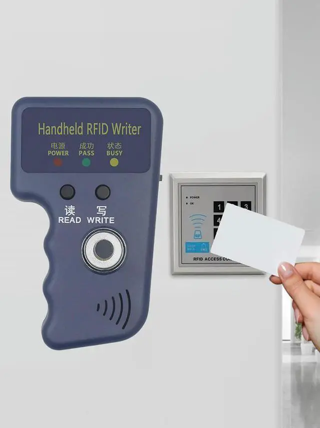 Main image of 125kHz TM Copier Handheld Keys Tag Card Copier RFID Card Reader Copier Duplicator Fit for T5577 EM4305 CET5200 TM Chip Cards