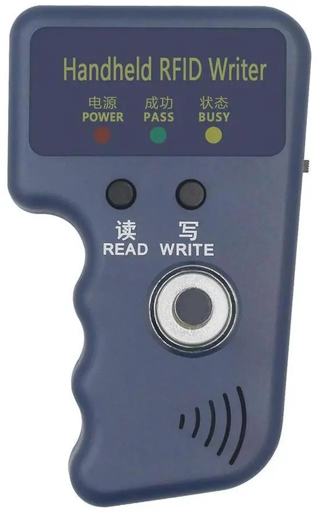 Alt view image 2 of 3 - 125kHz TM Copier Handheld Keys Tag Card Copier RFID Card Reader Copier Duplicator Fit for T5577 EM4305 CET5200 TM Chip Cards