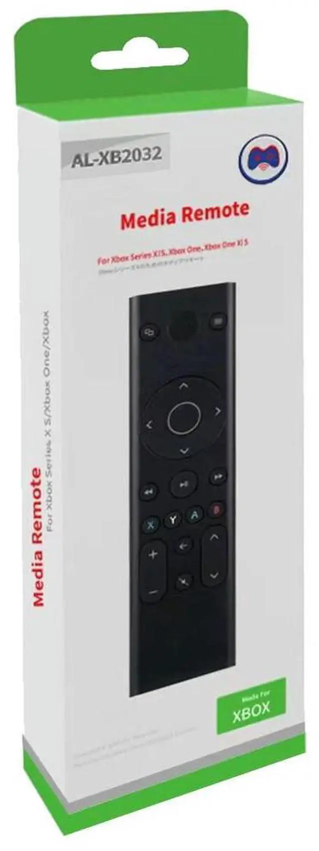 Alt view image 2 of 3 - Gaming Media Remote Control Powered Replacement Remote Control for Xbox Series X/S & Xbox One