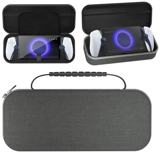 Alt view image 3 of 3 - Hard Carrying Case Shockproof Portable Bag EVA Anti Scratch Protective Hard Case with Mesh Pocket for Portal