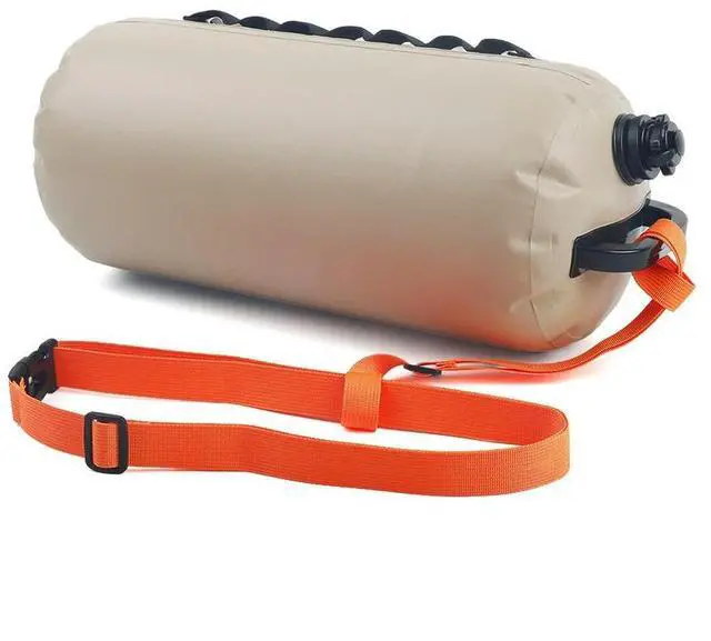 Main image of Swimming Buoy Multifunctional Swim Buoy Float with Belt Water Weight Bag Water Bag for Kayaking Boating Fishing