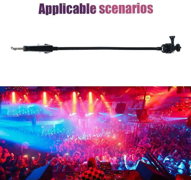 Alt view image 3 of 3 - Camera Bracket Desk Jaw Clamp Flexible Gooseneck Stand Bracket Flexible Holder Stand Mount for Webcam Brio 4K C925e