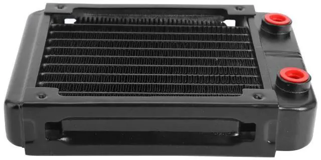 Main image of Aluminum Computer Radiator 10 Tube CPU Heatsink Exchanger 120mm CPU Water Cooler
