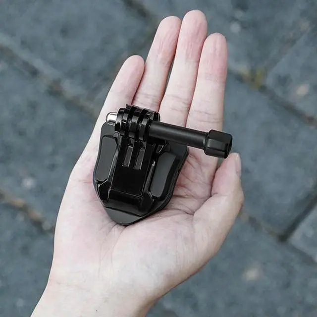 Alt view image 3 of 3 - Motorcycle Windshield Clip Lightweight Camera Aluminum Alloy Mount Motorcycle Bracket Clip for Insta 360 X5 Go Pro/Action 5 Pro