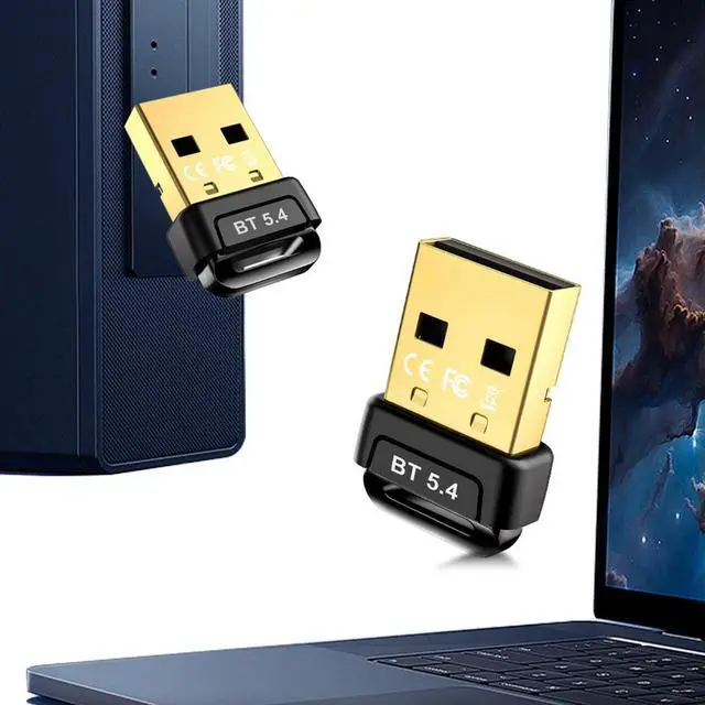 Main image of BT 5.4 Adapter USB BT Adapter Plug and Play Wireless BT Transmitter Receiver for PC Speaker Wireless Mouse Keyboard