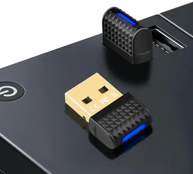 Alt view image 2 of 3 - BT 5.4 Adapter USB BT 5.3 Dongle Plug and Play Wireless BT Transmitter Receiver for PC Mouse Keyboard Headphones Speakers