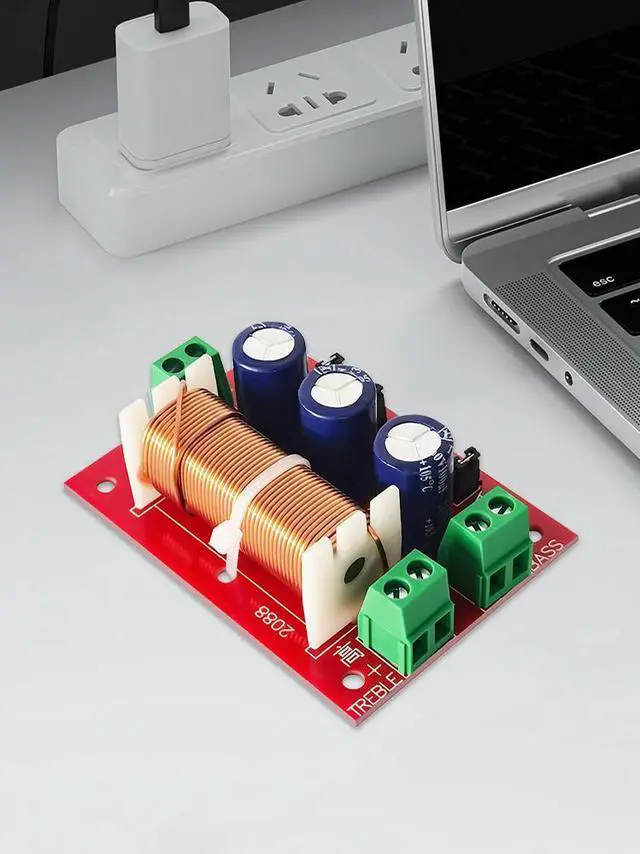 Main image of YLY-2088 2 Way Crossover Filters Module Adjustable HiFi Speaker Modification Upgrade Board Full Range Treble Bass Welding Free