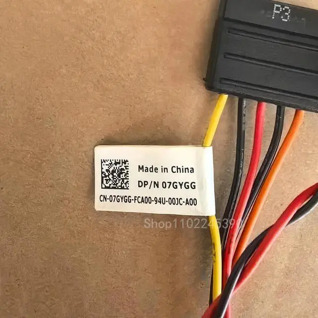 Alt view image 2 of 2 - For OptiPlex 7020SFF Workstation Power Supply Cable 07GYGG 7GYGG SATA Hard Drive Optical Drive Power Cable