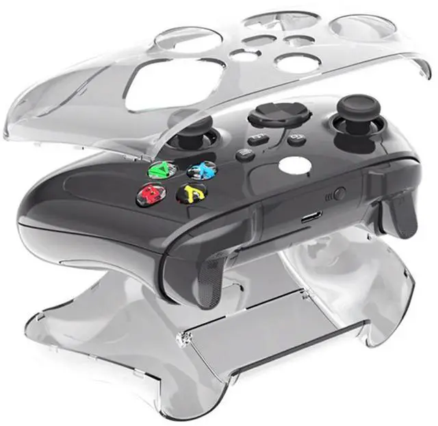 Main image of Hard Protective Case Anti-Slip Transparent Skin Housing Case Travel Protective Case for Xbox Series X/S Controller