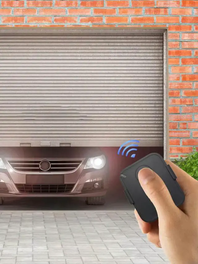 Main image of 433Mhz Garage Door Remote Control Wireless Handheld Rolling Code Gate Opener Remote for Barn Doors Warehouse Doors