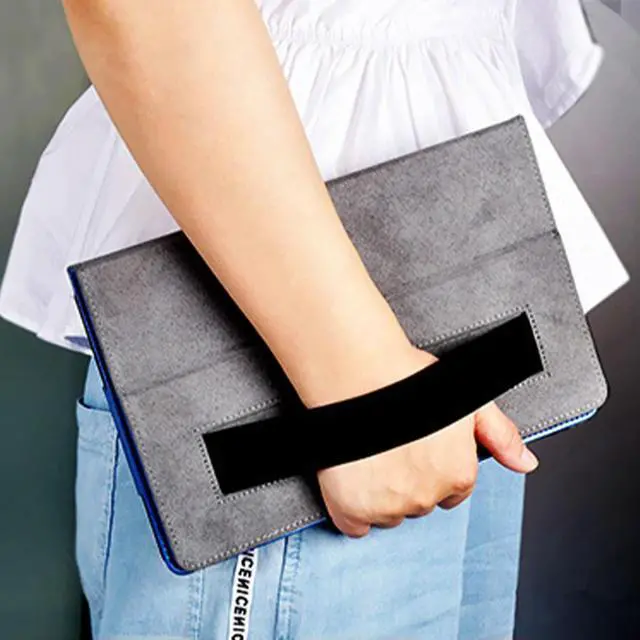 Alt view image 2 of 3 - For Tabwee W90 Tablet Protective Case Wear Resist Hand-Held Leather Tablet Case Folio Stand Magnetic Cover Tablet Protect Case