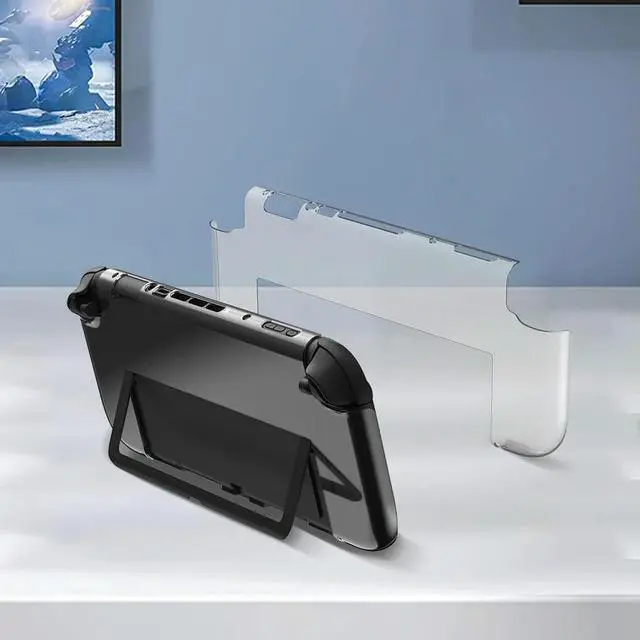 Alt view image 3 of 3 - Shockproof Protective Shell Clear PC Anti-Scratch Cover Skin Protective Cover for Nintendo Switch2