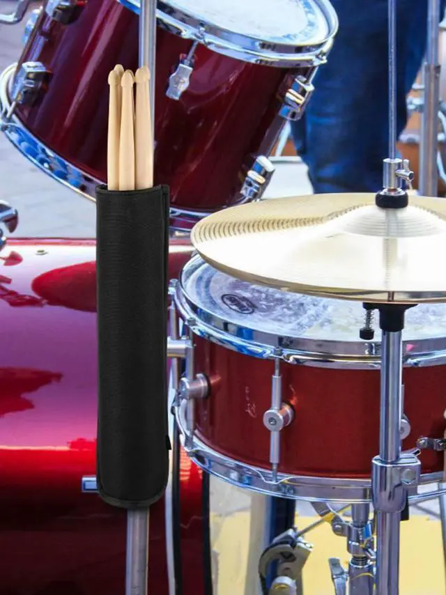 Main image of Drumstick Container Bag Drum Stick Holder Drumstick Tube Bag for Drumsticks Mallets