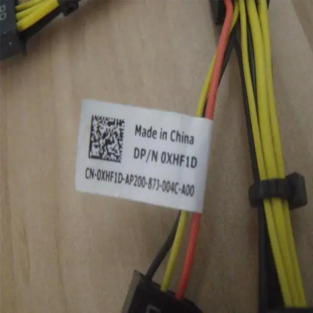 Alt view image 2 of 3 - For R440 Workstation Power Supply Cable XHF1D 0XHF1D Server Back Extension BP Exp Power Supply Line