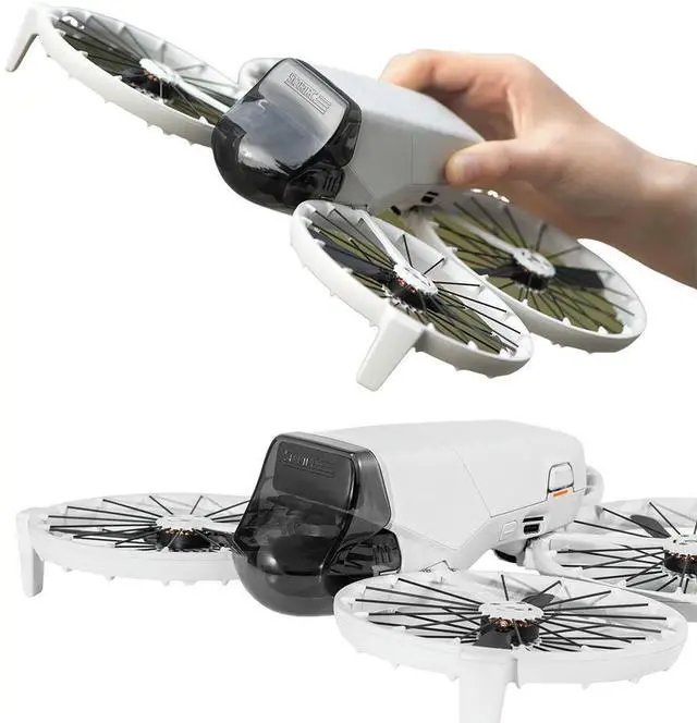 Alt view image 3 of 3 - Gimbal Protector Guard Anti-collision Camera Lens Cap Cover Anti-scratch Lens Cover Gimbal Cap for Flip Drone Accessories