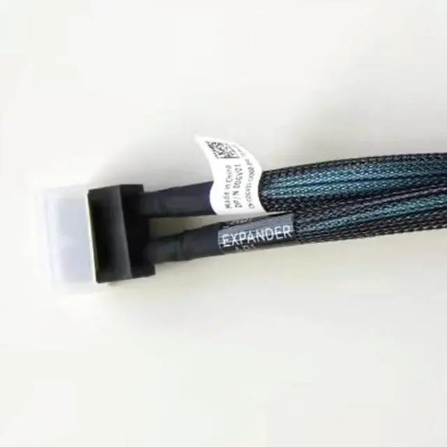 Alt view image 2 of 2 - For R940XA Workstation Power Supply Cable DGV011 0DGV01 Min 2 Dual Port SFF-8643 SAS HD Connection Data Line