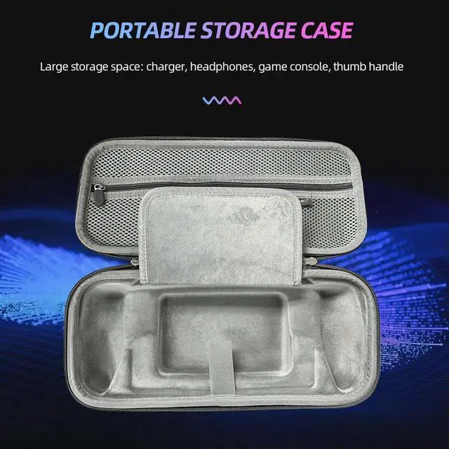 Alt view image 3 of 3 - EVA Hard Shell Case Shockproof Hard Box Anti-Scratch with Mesh Pocket for Portal