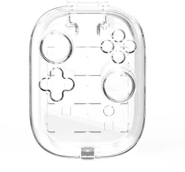 Alt view image 2 of 3 - Transparent Shell Magnetic Buckle Clear Protector Shell Shockproof Protective Case for Switch 2 Game Console