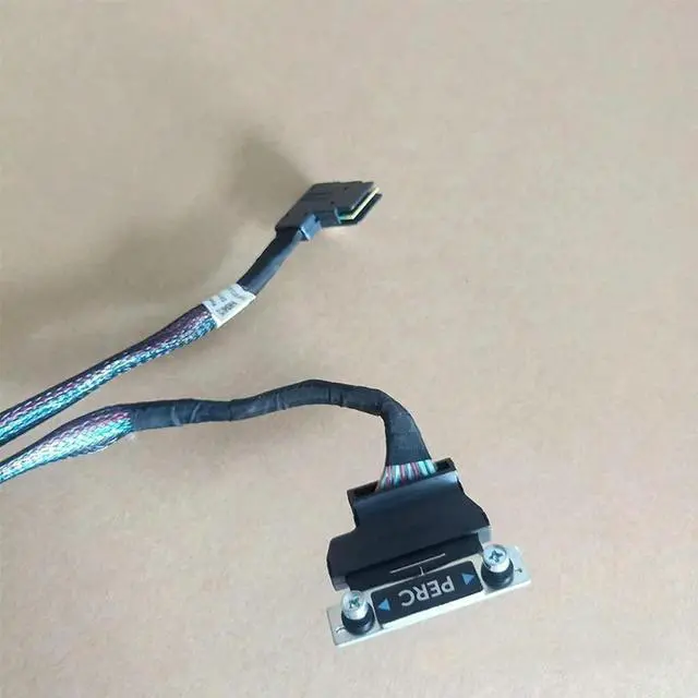 Alt view image 3 of 3 - For R430 Workstation Power Supply Cable 8NX75 08NX75 Server Hotplug MINI SAS Line Connected To RAID