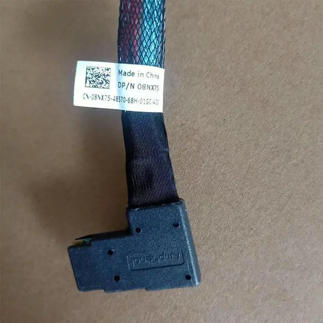 Alt view image 2 of 3 - For R430 Workstation Power Supply Cable 8NX75 08NX75 Server Hotplug MINI SAS Line Connected To RAID
