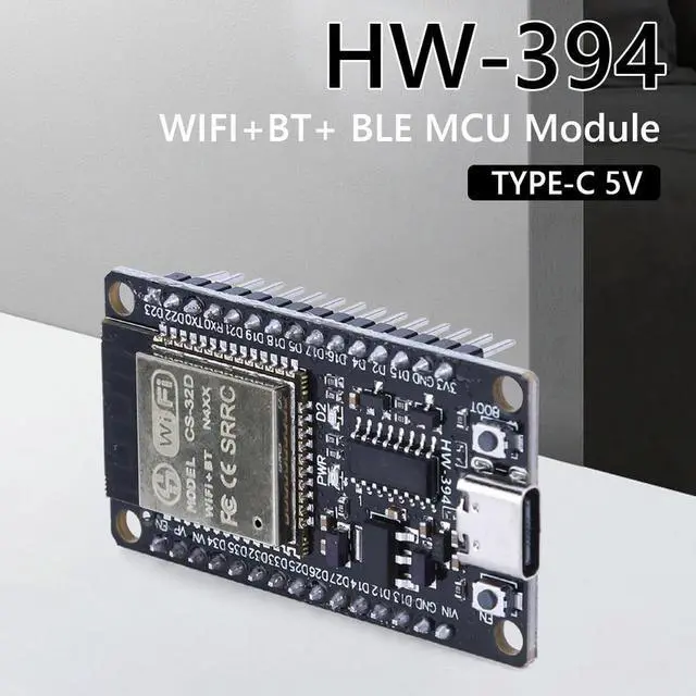 Alt view image 2 of 3 - +BT+ BLE MCU Module +Bluetooth-compatible ESP32 WROOM-32D Development Board Ultra-Low Power Consumption for Home