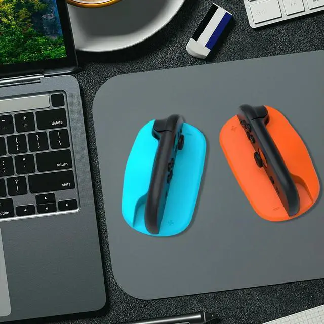 Alt view image 3 of 3 - 2PCS Mini Portable Mice Base Ergonomic Handheld Mouse Holder Controller Mouse Dock for Nintendo for Switch 2 Joy-Con Controller