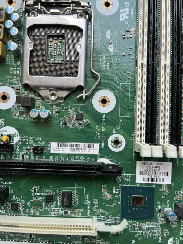 Alt view image 2 of 3 - For 100% testing ProDesk 600 680 G4 MT main board L04743-001 L0202-001 supports 8th generation