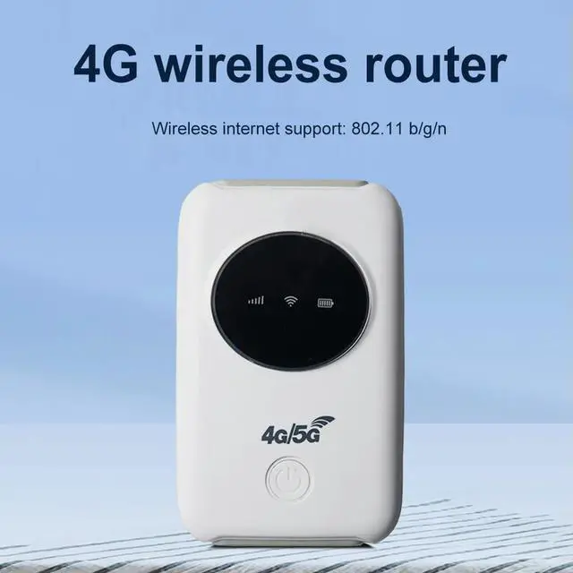 Alt view image 2 of 3 - 4G Router Portable Wireless LTE Modem 3200mAh Pocket Hotspot 150Mbps Wide Coverage with SIM Card Slot 10 Users