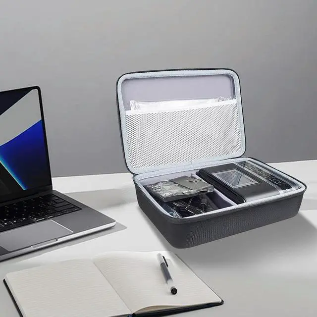 Alt view image 3 of 3 - EVA Hard Travel Case Wireless Color Photo Printer Travel Protective Carrying Bag for Selphy CP1200 CP1300 CP1500