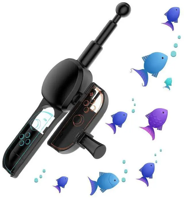 Main image of Fishing Rod for Nintendo for Switch 2 Joy-Con Fish Game Kit Game Handle Grip Controller Accessories for Fishing Star World Tour