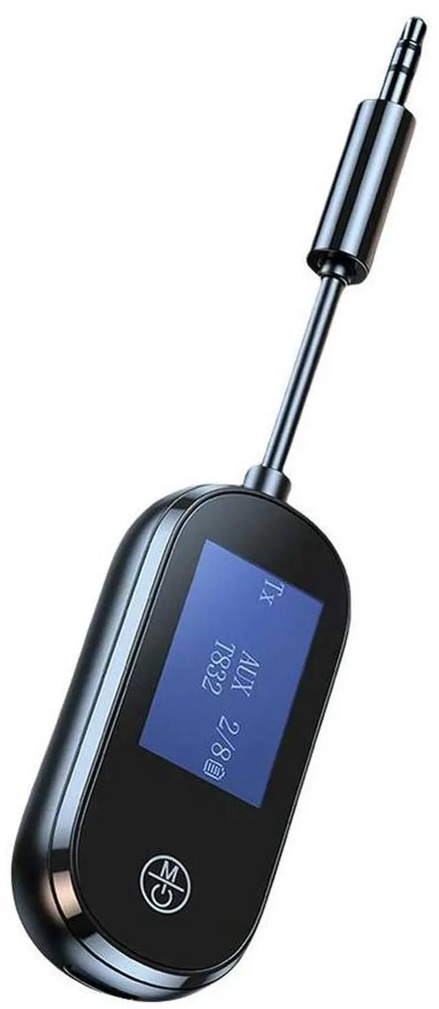 Alt view image 2 of 3 - 2 In 1 Bluetooth-Compatible 5.3 Transmitter Receiver with Mic Audio Adapter Car Aux Adapter for TV PC Headphone Car Aircraft