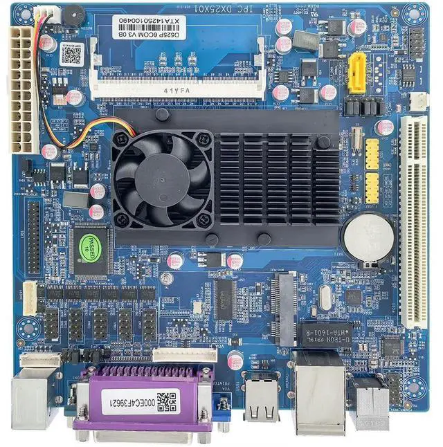 Main image of For Atom main board D525-6COM industrial control main board integrated dual-core CPU advertising machine