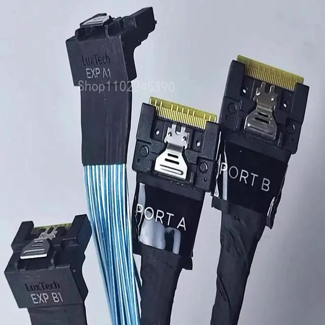Alt view image 3 of 3 - For Poweredge R740XD Workstation Power Supply Cable 0XW06Y XW06Y 2.5-Inch 24 Bay Hard Drive Connection NVME