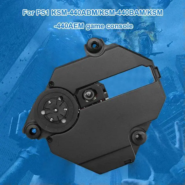 Alt view image 3 of 3 - Plastic Game Console Optical Lens Replacement Component Game Console Optical Lens for PS1 KSM-440AEM/KSM-440BAM/KSM-440ADM