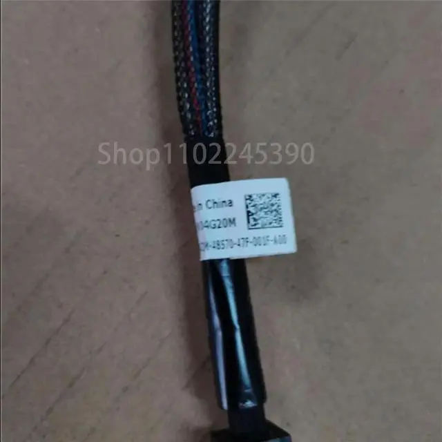 Alt view image 2 of 3 - For T630 Workstation Power Supply Cable 4G20M 04G20M The Server Motherboard Back SFF8643 SFF8087SAS Data Line