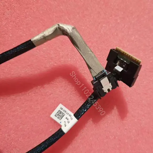 Alt view image 3 of 3 - For R660 R6615 Workstation Power Supply Cable 091VRM 91VRM Server Hard Disk Backplane SAS Cable