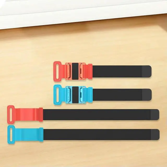 Alt view image 3 of 3 - Adjustable Game Bracelet Strap with Leg Strap Armband Wristband Game Handle Holder for Nintendo for Switch 2 Joy-Con Accessories