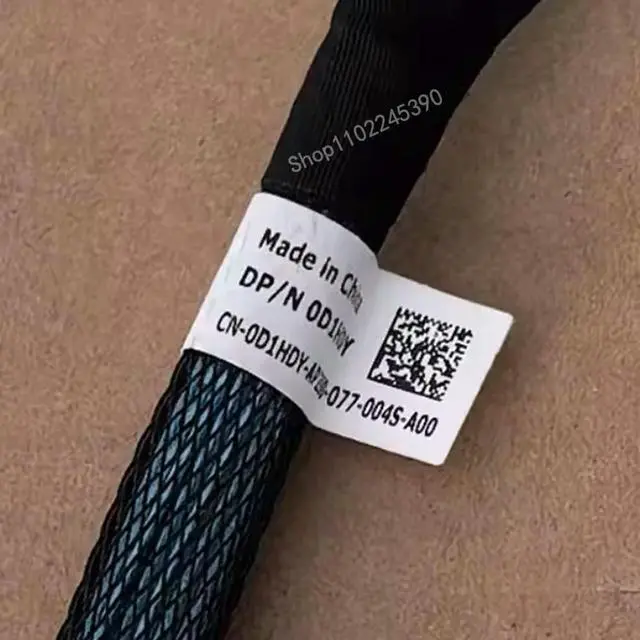 Alt view image 2 of 3 - For R6525 Workstation Power Supply Cable 0D1HDY D1HDY Server X10 NVME 6-7 Data Cable