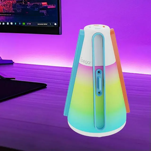 Alt view image 2 of 3 - For NS2 Controller Charger Station with 10 RGB Light Modes Magnetic Stand Gaming Grip Charger Rack Gaming Accessories