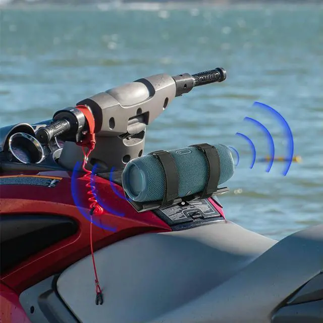 Alt view image 2 of 3 - Portable Speaker Holder Speaker Mount Adjustable Strap Speaker Bracket l Speaker Mount Holder for JBL Charge 4/JBL Charge 5