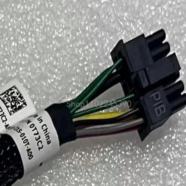 Alt view image 2 of 3 - For R750XS Workstation Power Supply Cable 0T73C2 T73C2 Rear SAS Cable
