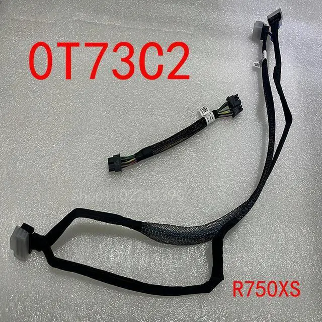 Main image of For R750XS Workstation Power Supply Cable 0T73C2 T73C2 Rear SAS Cable